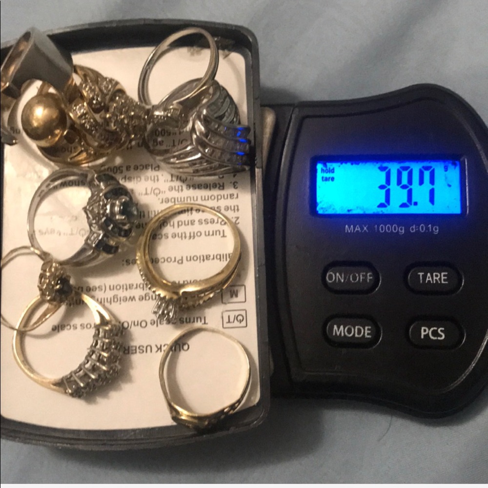 Gold rings